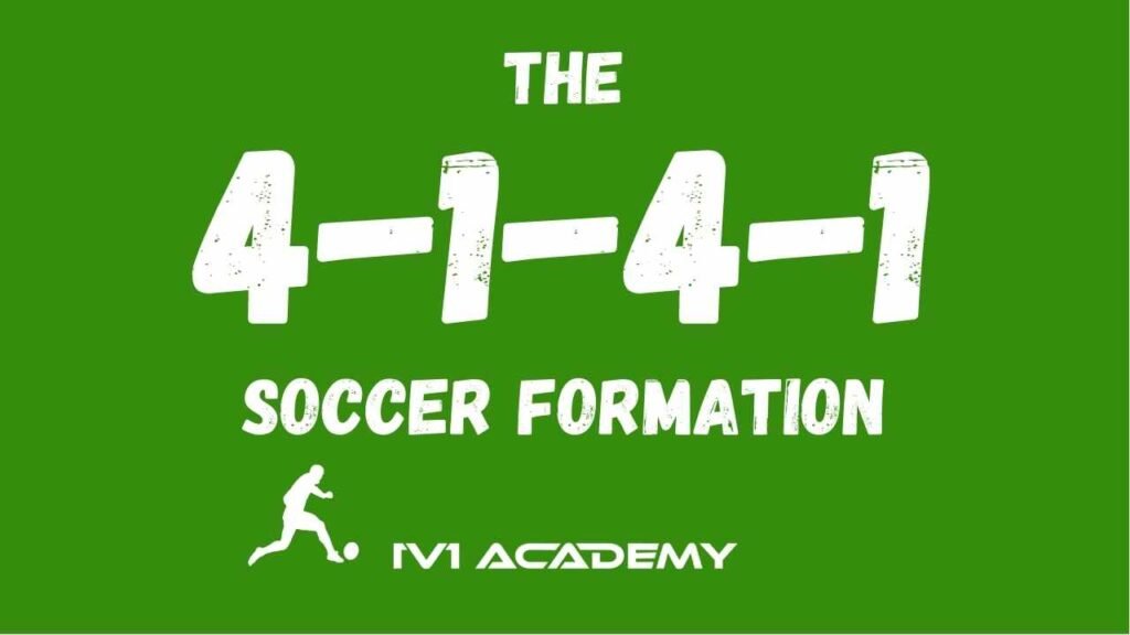 The 4-1-4-1 soccer formation