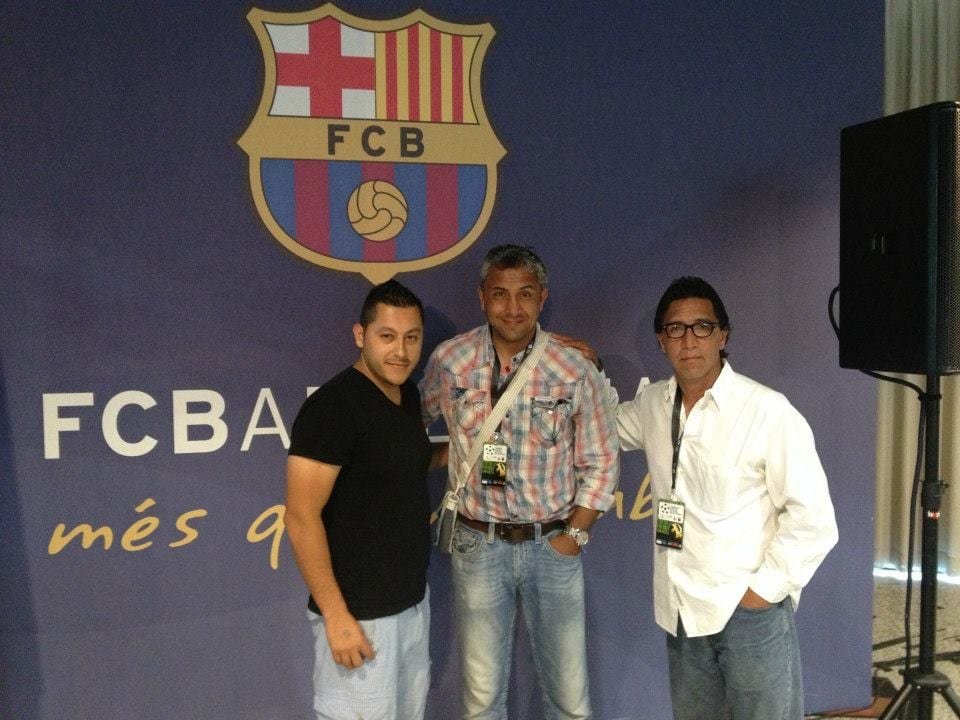 Image of Rudy Glez at FC Barcelona World Coaching Summit.