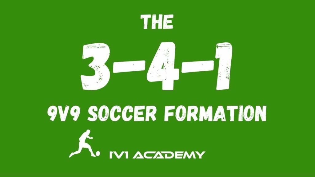 3-4-1 soccer formation main image